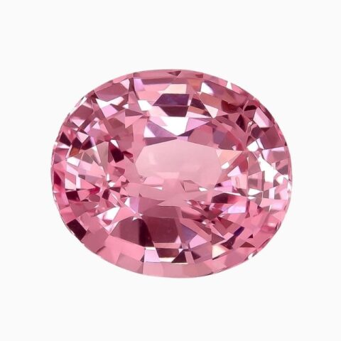 Natural pink spinel gemstoneNatural pink spinel gemstone