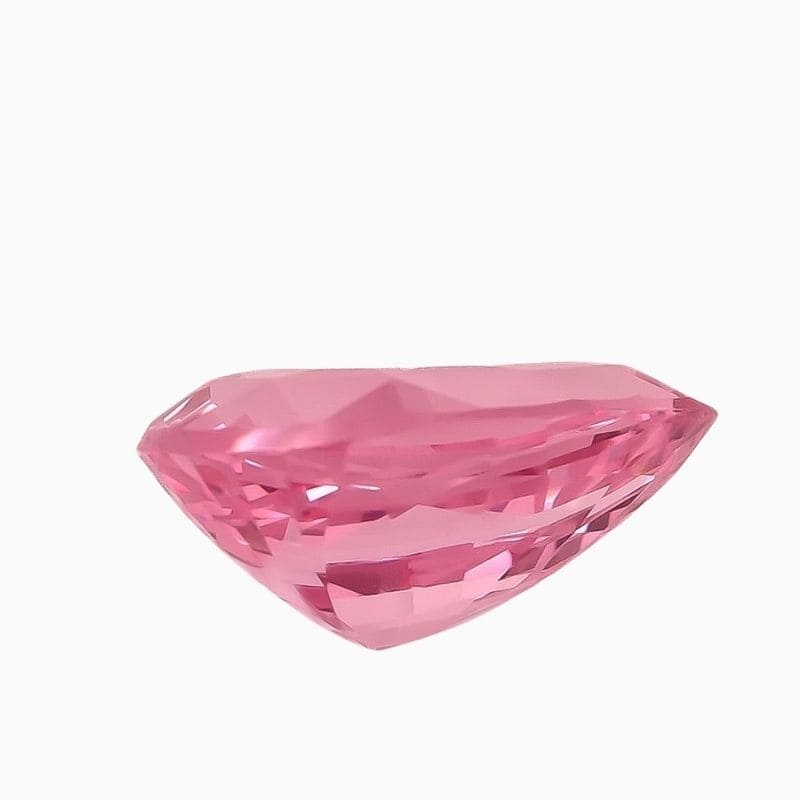 Natural pink spinel gemstone