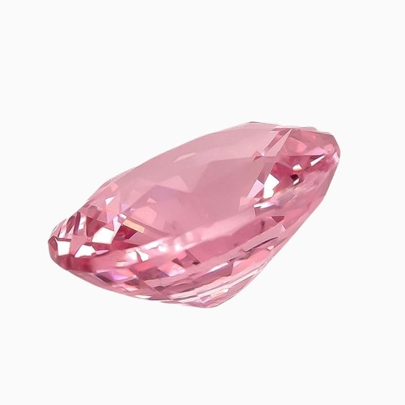 Natural pink spinel gemstone