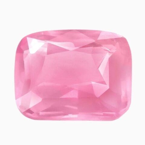 Natural pink spinel gemstone