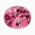 Natural pink spinel gemstone