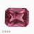 Natural pink spinel gemstone