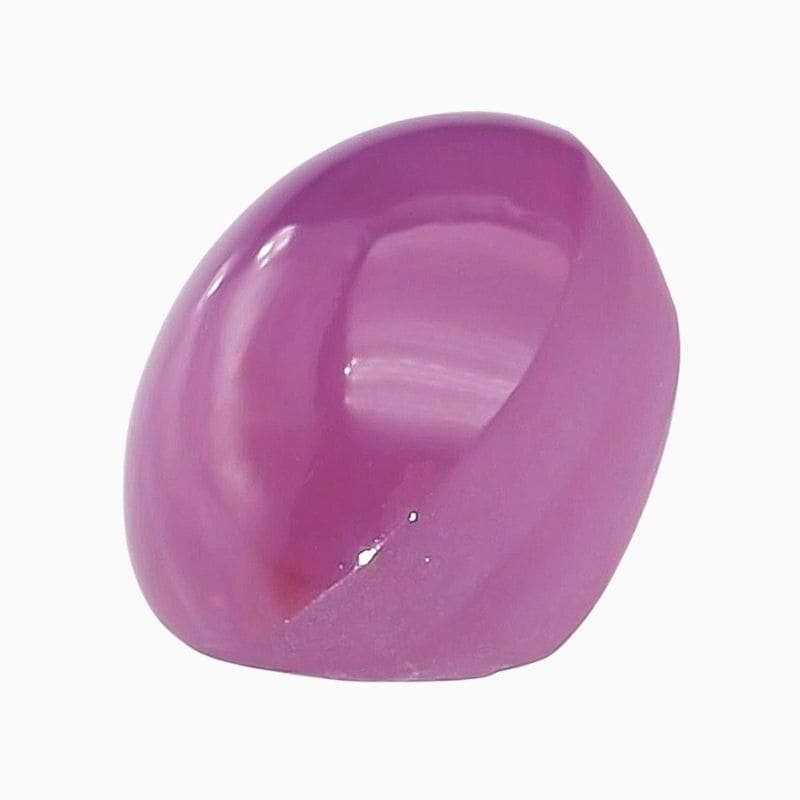 Natural pink star sapphire gemstone