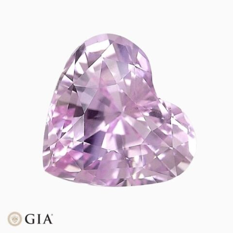 Natural unheated pinkish purple sapphire gemstone