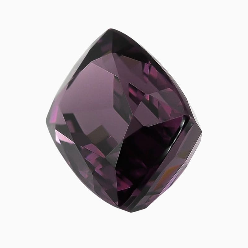 Natural purple pink spinel gemstone