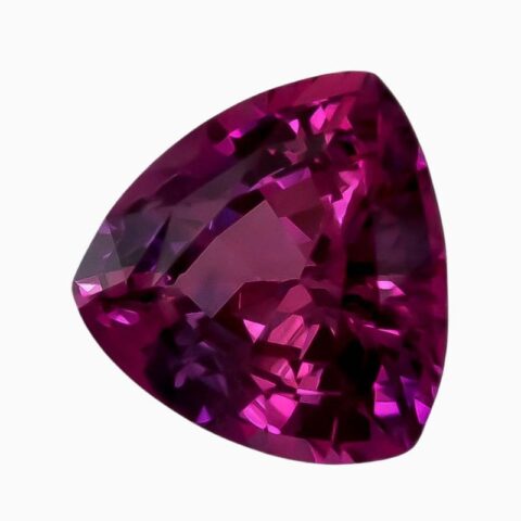 Natural purple sapphire gemstone