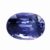Natural purple sapphire gemstone