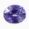 Natural purple sapphire gemstone