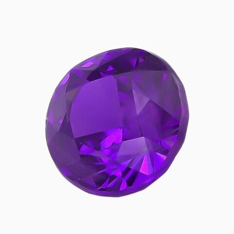 Natural purple sapphire gemstone