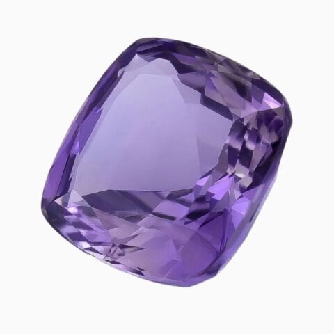 Natural unheated purple sapphire gemstone