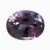 Natural purple sapphire gemstone