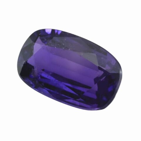 Natural unheated purple sapphire gemstone