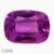 Natural purple sapphire gemstone