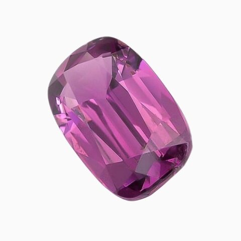 Natural purple sapphire gemstone