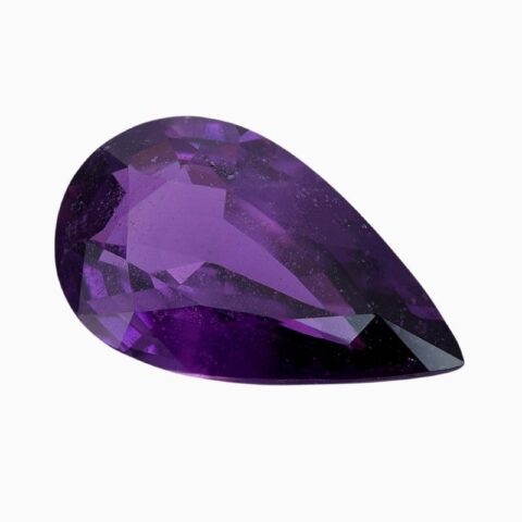 Natural unheated purple sapphire gemstone