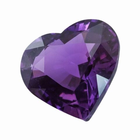 Natural unheated purple sapphire gemstone