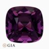 Natural purple spinel gemstone