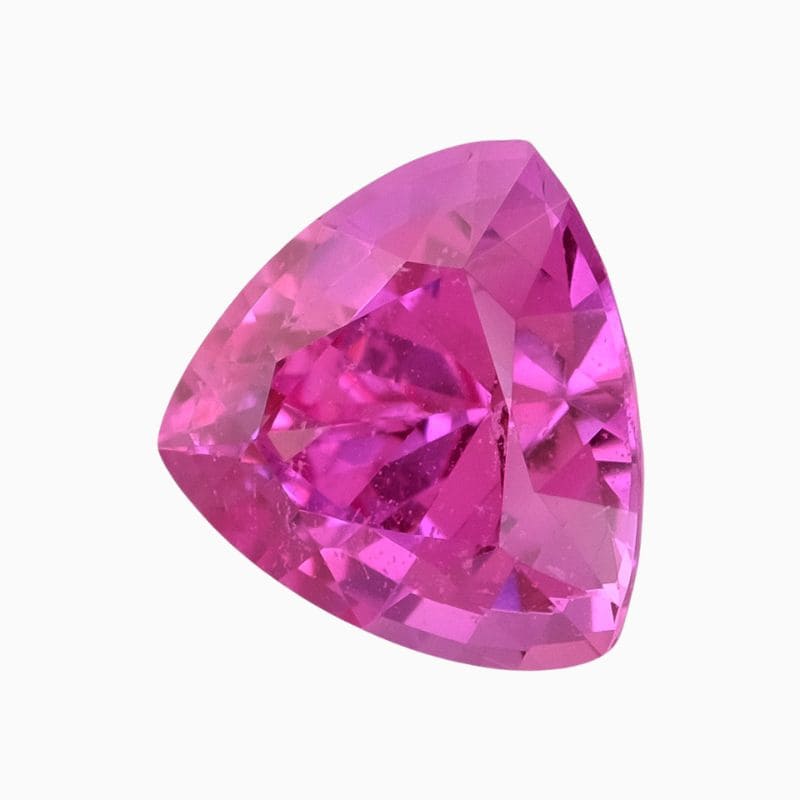 Natural purplish pink sapphire gemstone