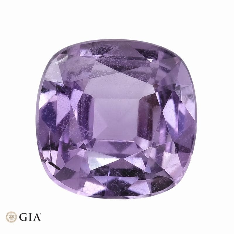 Natural unheated purplish pink sapphire gemstone