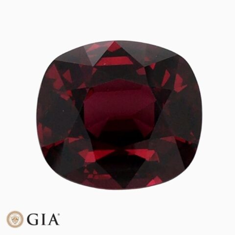 Natural Red Almandine Garnet gemstone