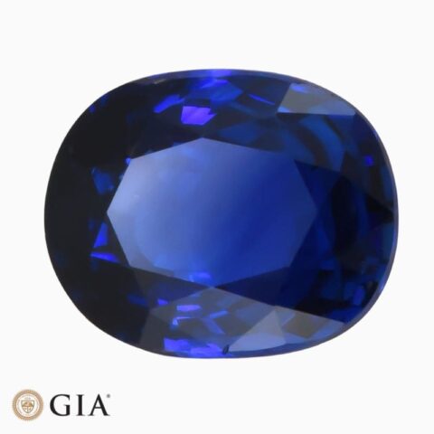 Natural madagascar sapphire gemstone