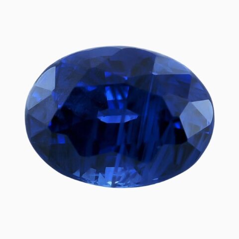 Natural royal blue sapphire