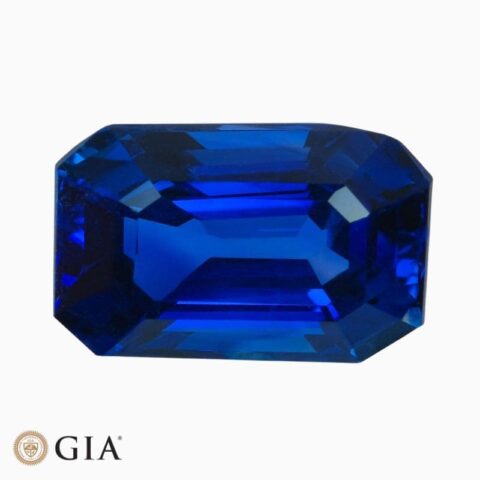 Natural royal blue sapphire