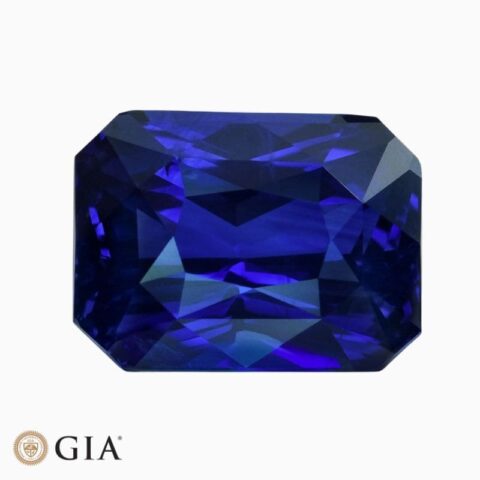 Natural royal blue sapphire