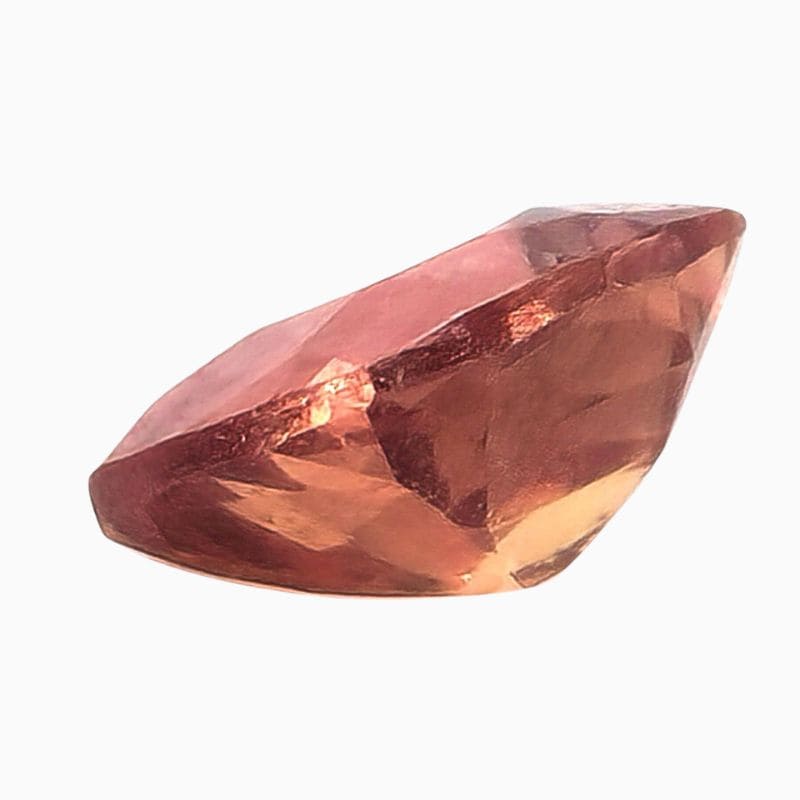 unheated padparadscha sapphire gemstone