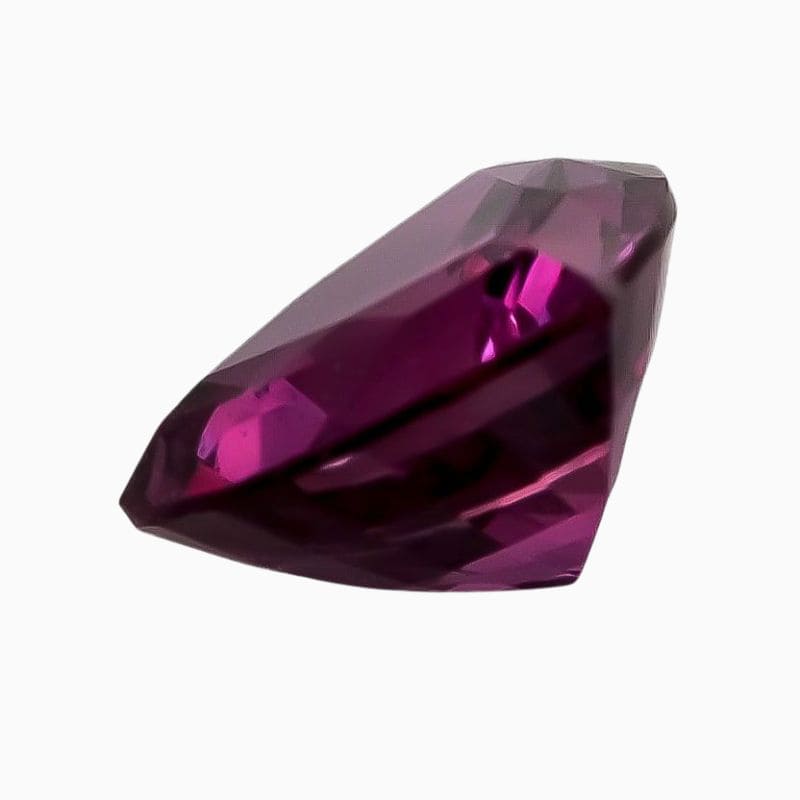 Natural purple sapphire gemstone
