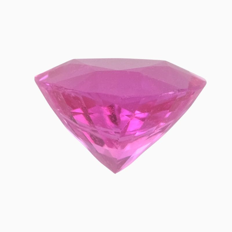 purplish pink sapphire gemstone