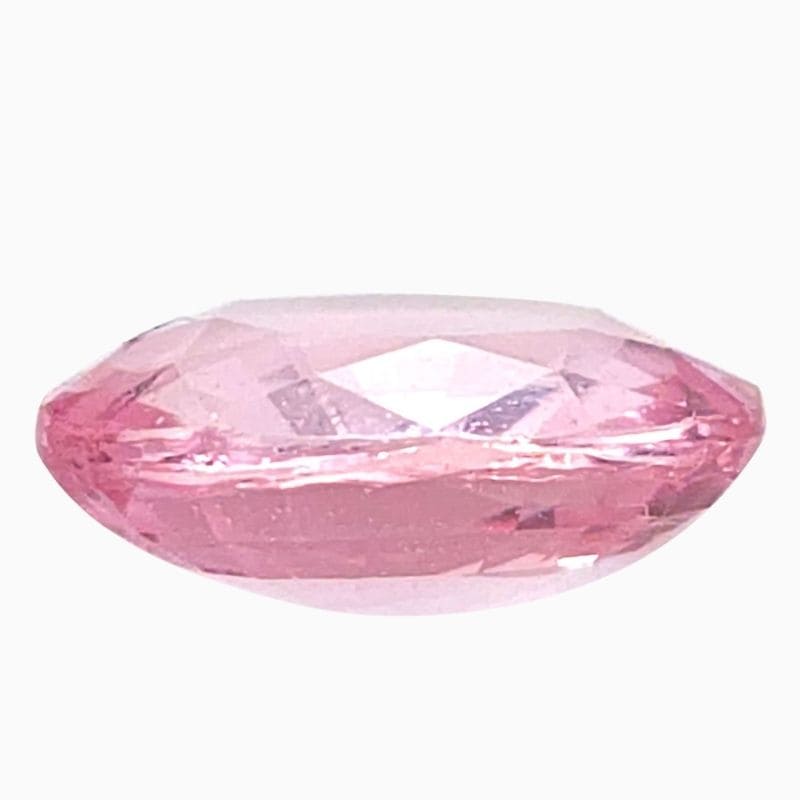 Natural padparadscha sapphire gemstone
