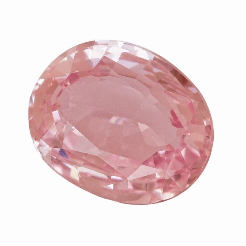 Natural unheated sunrise color padparadscha sapphire gemstone
