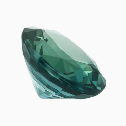 Natural green-blue sapphire