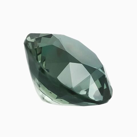 Natural green-blue sapphire