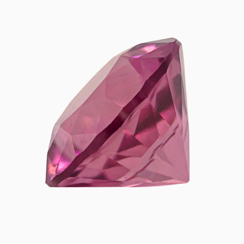 Natural pink sapphire gemstone