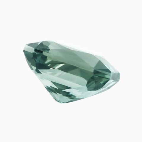 Natural blue-green sapphire