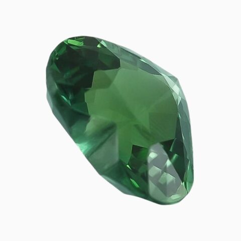 Natural blue-green sapphire