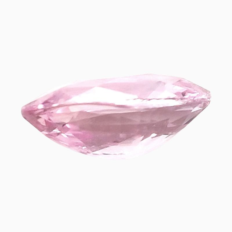 Natural padparadscha sapphire gemstone