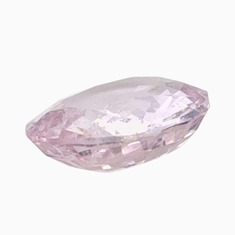 peach sapphire gemstone