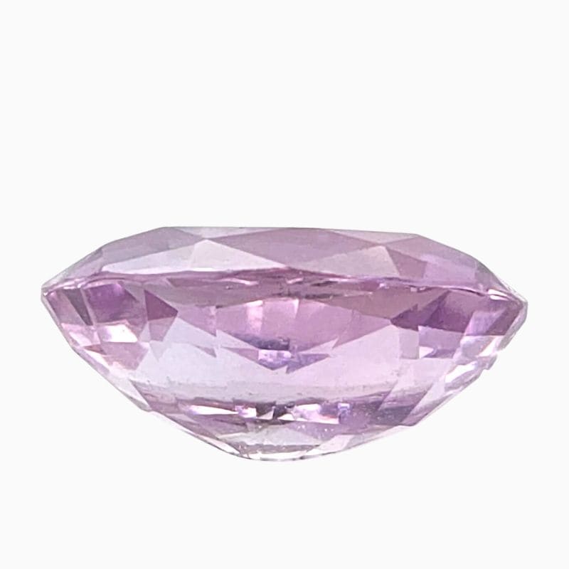 peach sapphire gemstone