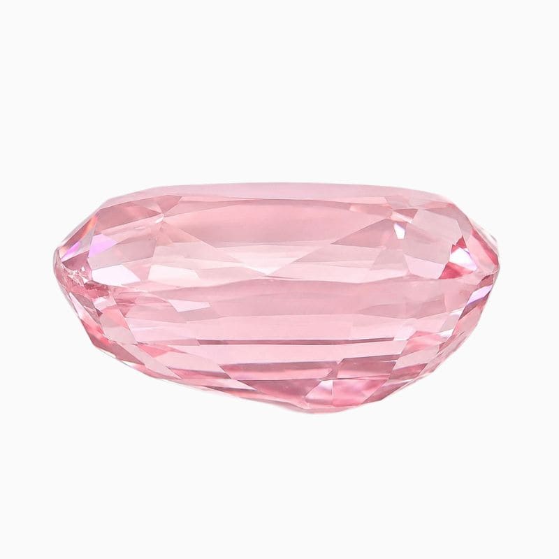 Natural padparadscha sapphire gemstone
