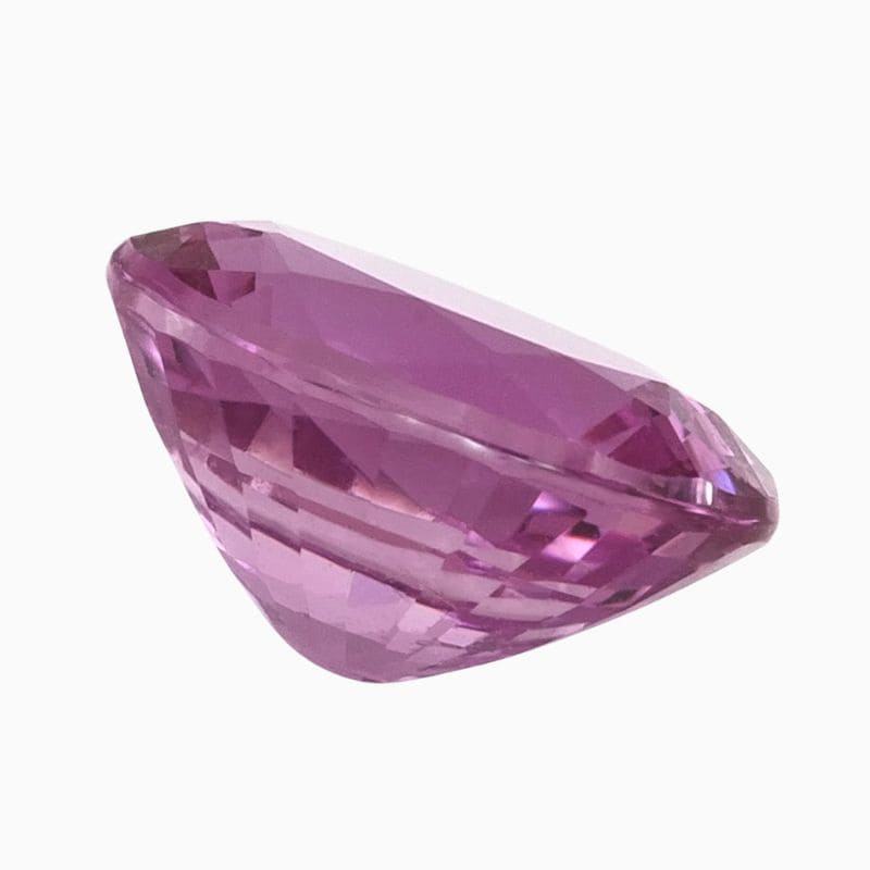 pink-purple sapphire gemstone