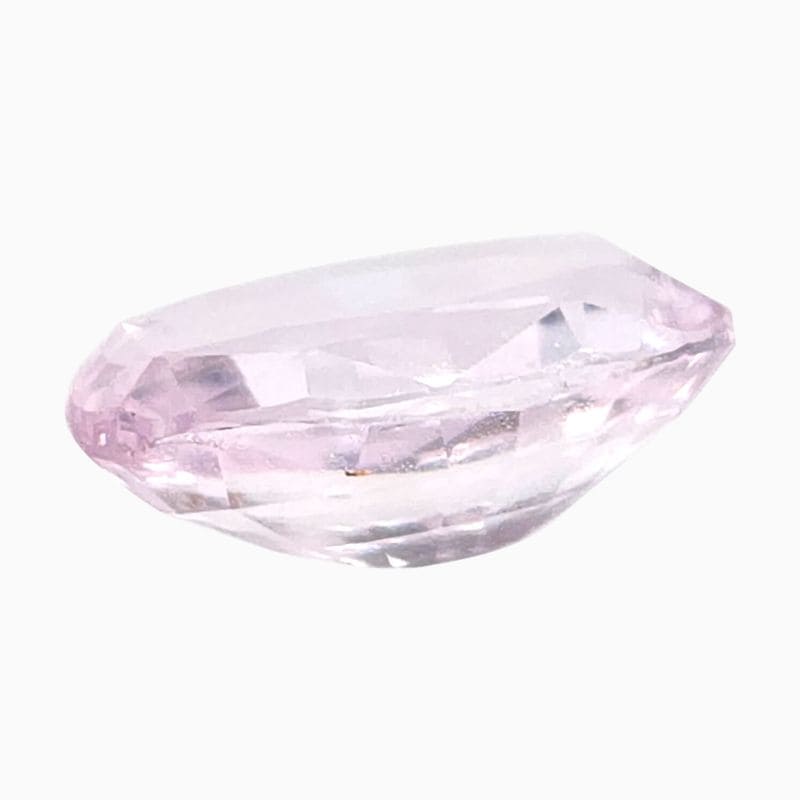 peach sapphire gemstone