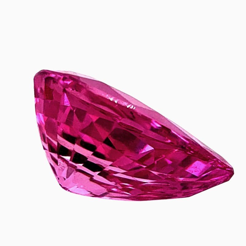 unheated pink sapphire gemstone