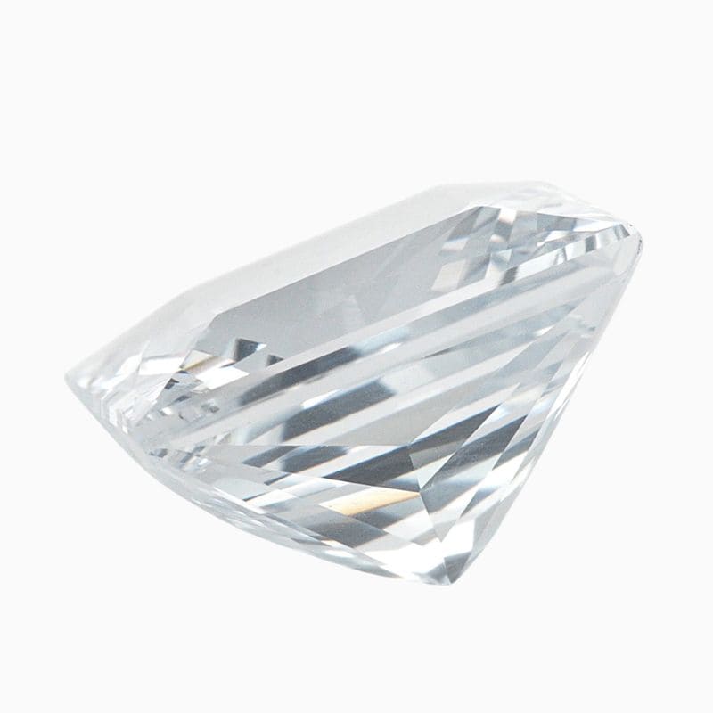 colorless sapphire gemstone