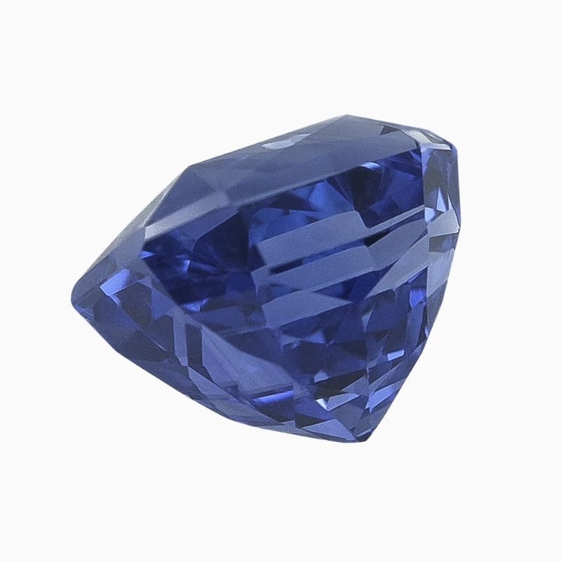 Natural heated blue sapphire gemstone