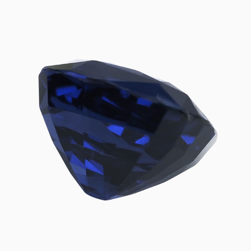 Natural blue sapphire gemstone