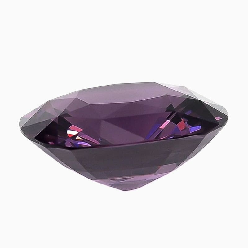 reddish purple spinel gemstone