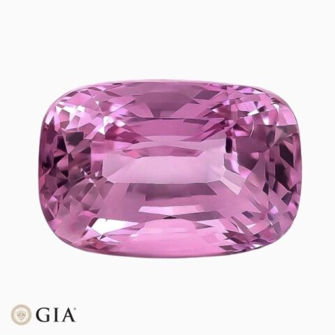 Natural unheated sri lankan pink sapphire gemstone